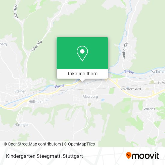 Карта Kindergarten Steegmatt