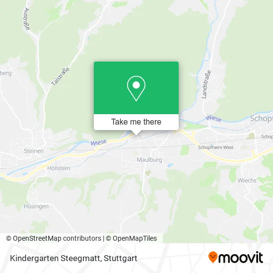 Карта Kindergarten Steegmatt