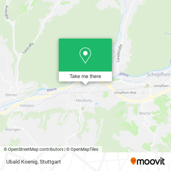 Карта Ubald Koenig