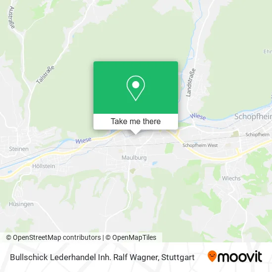 Карта Bullschick Lederhandel Inh. Ralf Wagner