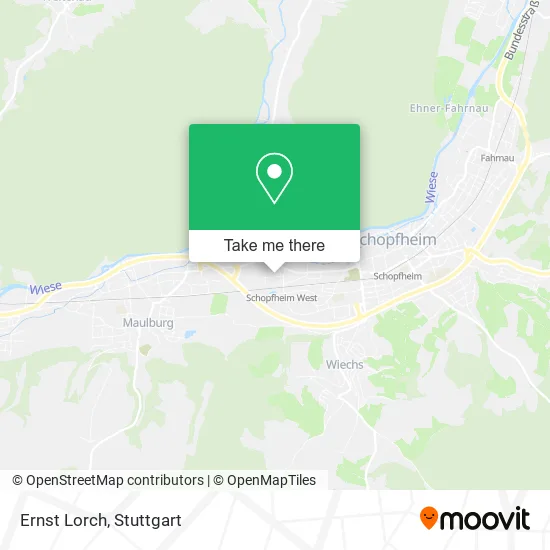 Карта Ernst Lorch