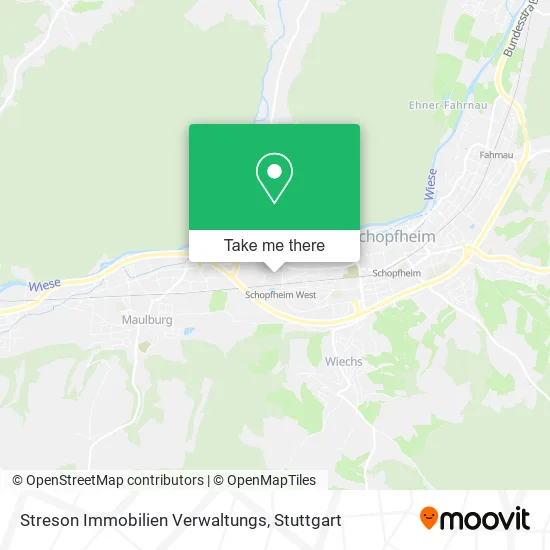 Карта Streson Immobilien Verwaltungs