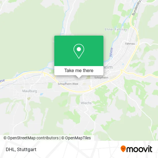 Карта DHL