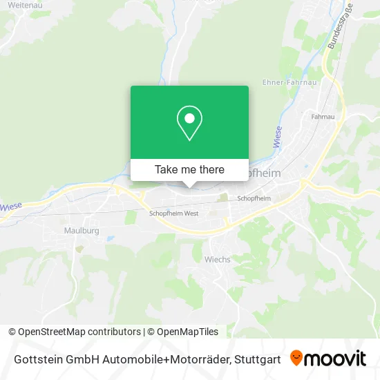Карта Gottstein GmbH Automobile+Motorräder