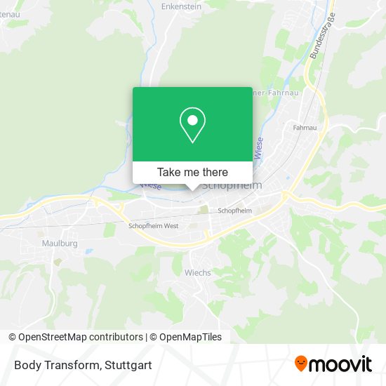 Карта Body Transform