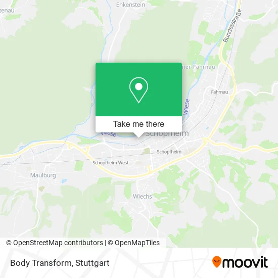 Карта Body Transform