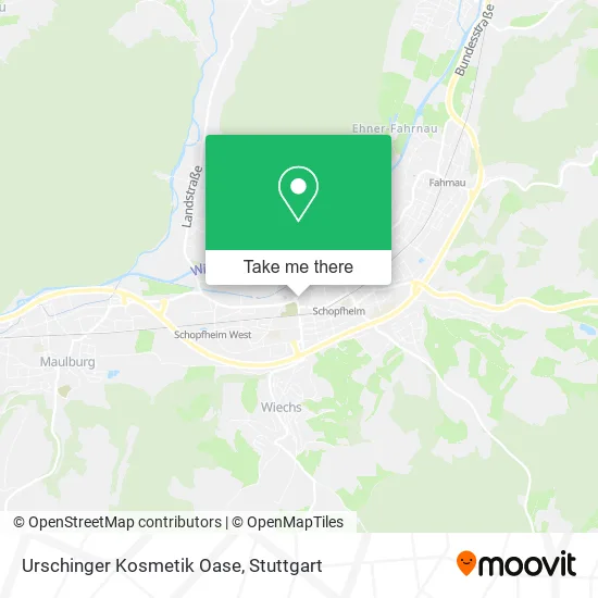 Карта Urschinger Kosmetik Oase