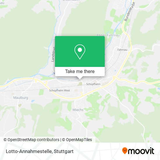 Lotto-Annahmestelle map