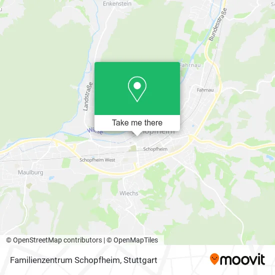 Карта Familienzentrum Schopfheim