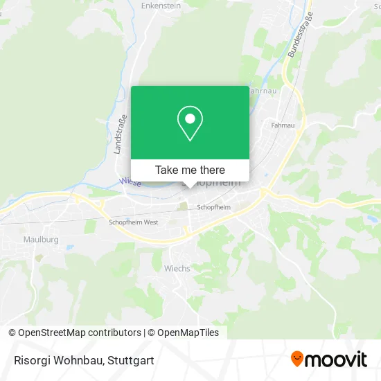 Карта Risorgi Wohnbau