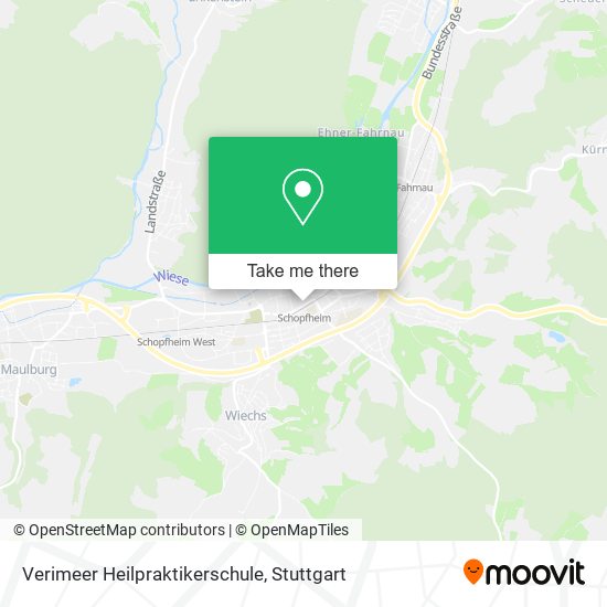 Verimeer Heilpraktikerschule map