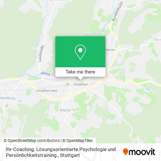 Карта Ihr-Coaching. Lösungsorientierte Psychologie und Persönlichkeitstraining.