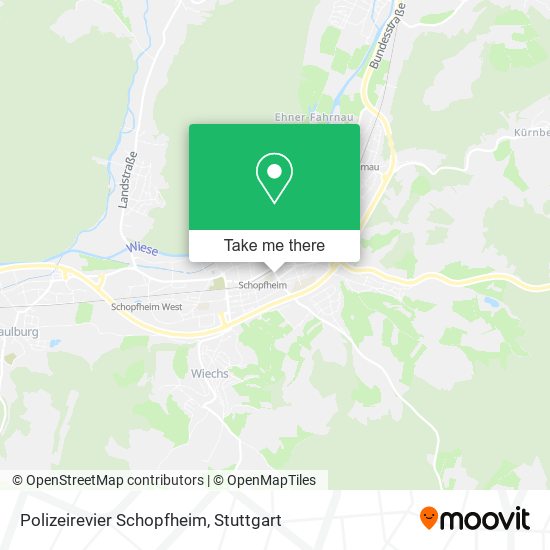 Polizeirevier Schopfheim map