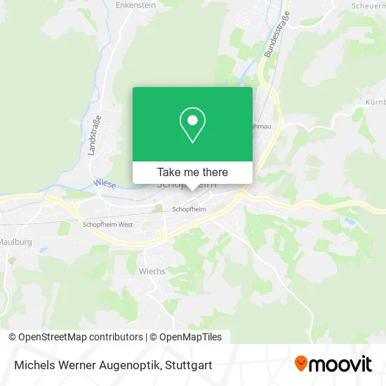 Карта Michels Werner Augenoptik