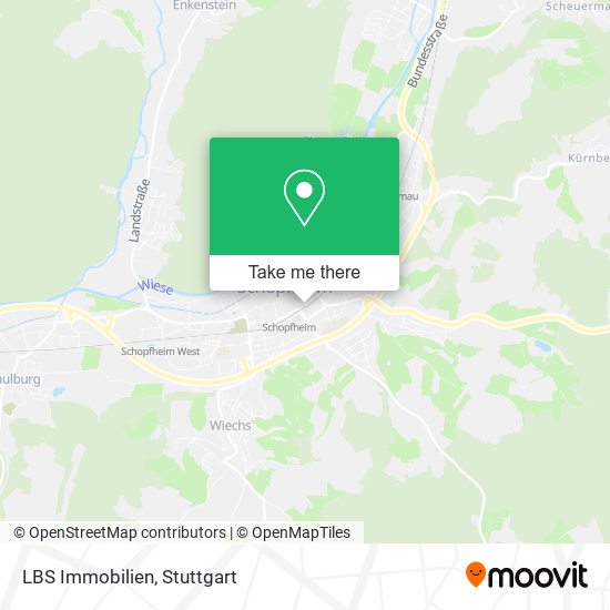 LBS Immobilien map