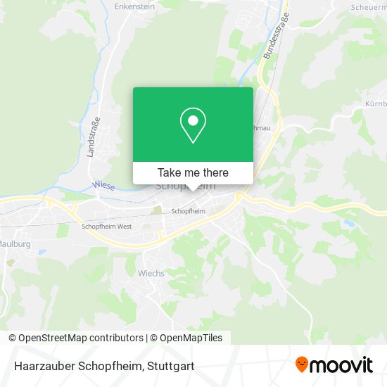 Haarzauber Schopfheim map