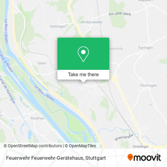 Feuerwehr Feuerwehr-Gerätehaus map