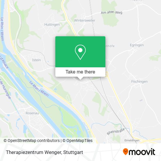 Therapiezentrum Wenger map