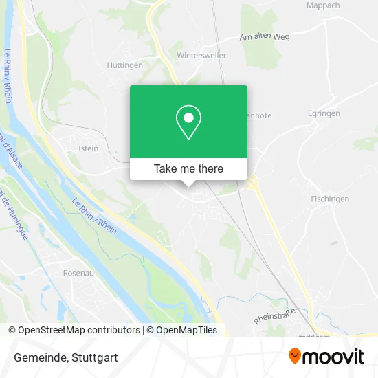 Карта Gemeinde