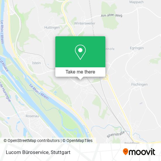 Lucom Büroservice map