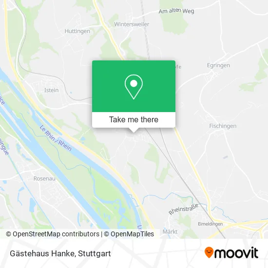 Карта Gästehaus Hanke