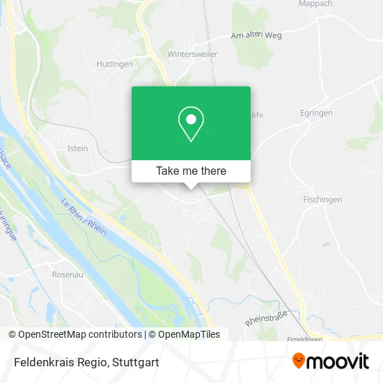 Карта Feldenkrais Regio