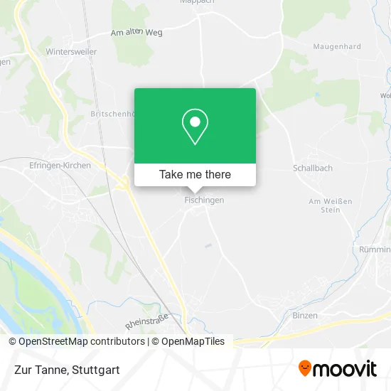 Карта Zur Tanne