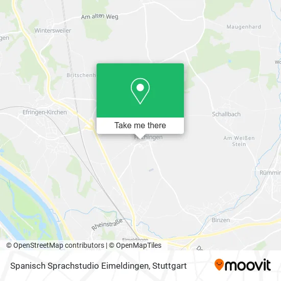 Карта Spanisch Sprachstudio Eimeldingen