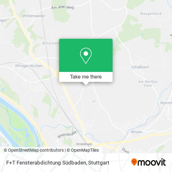 F+T Fensterabdichtung Südbaden map