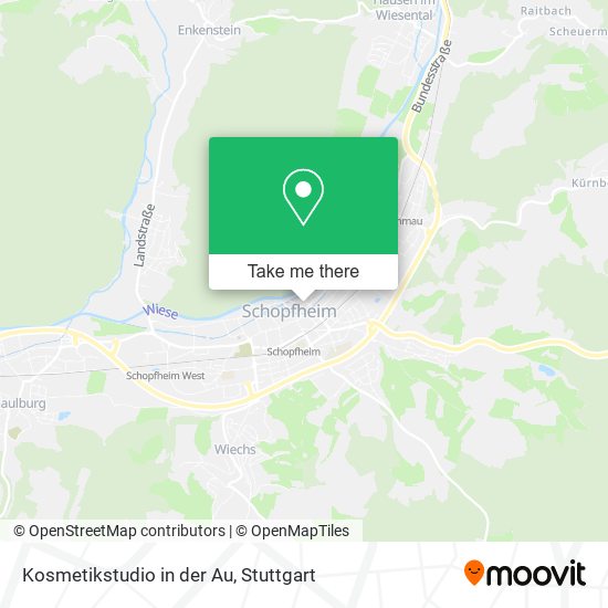 Kosmetikstudio in der Au map