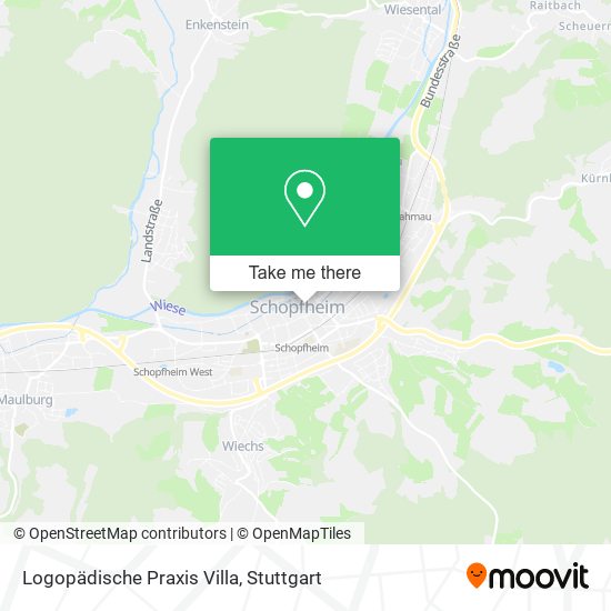 Logopädische Praxis Villa map