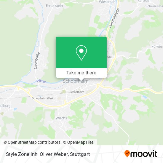 Style Zone Inh. Oliver Weber map