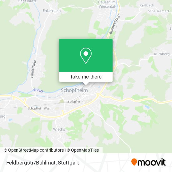 Карта Feldbergstr/Bühlmat