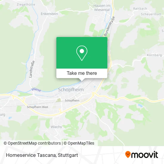 Карта Homeservice Tascana