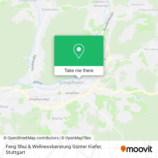 Карта Feng Shui & Wellnessberatung Günter Kiefer
