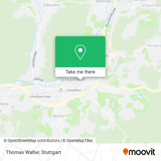 Карта Thomas Walter