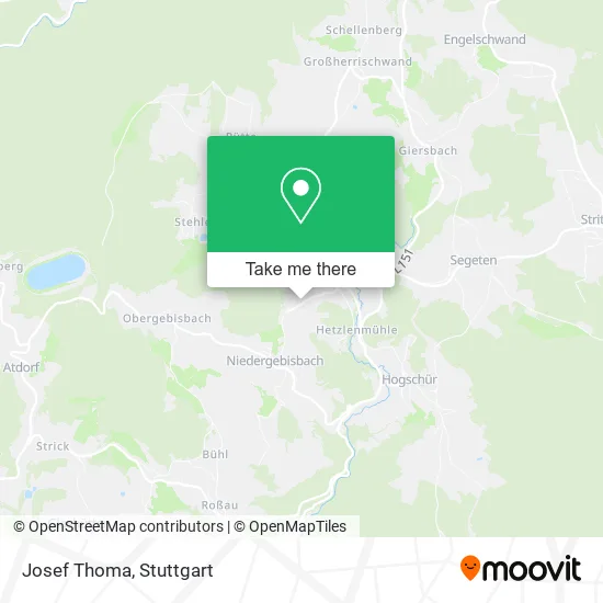 Карта Josef Thoma