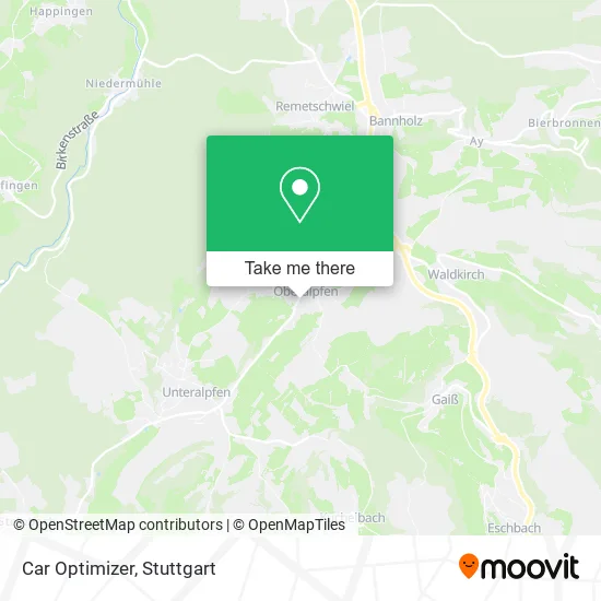 Карта Car Optimizer