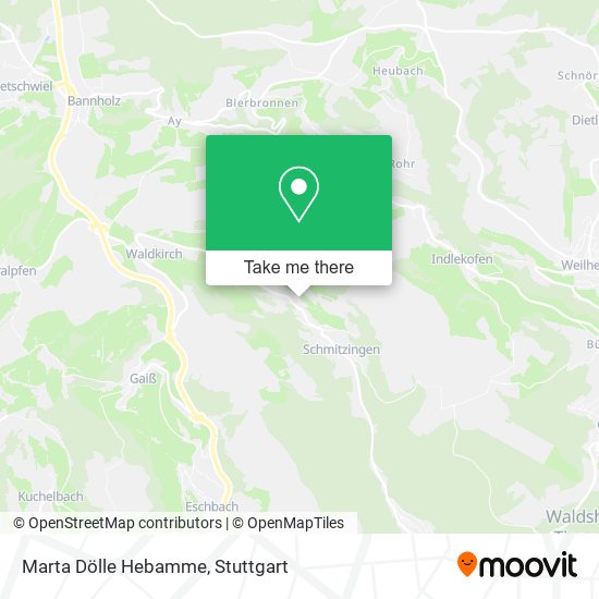 Marta Dölle Hebamme map