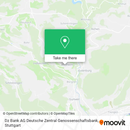 Карта Dz Bank AG Deutsche Zentral Genossenschaftsbank