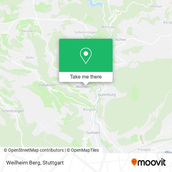 Карта Weilheim Berg