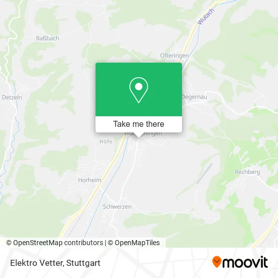 Карта Elektro Vetter