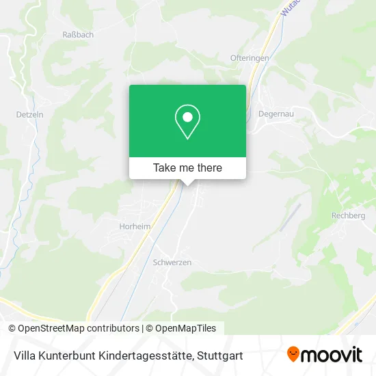 Карта Villa Kunterbunt Kindertagesstätte
