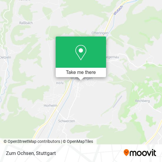 Карта Zum Ochsen