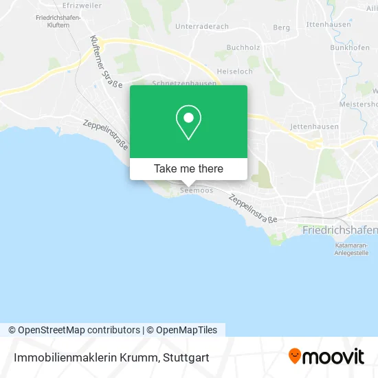 Карта Immobilienmaklerin Krumm