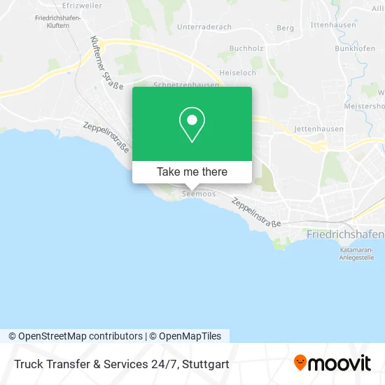 Карта Truck Transfer & Services 24/7