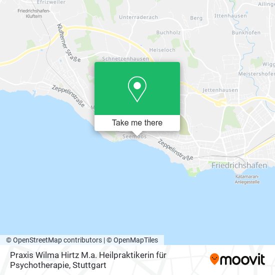 Praxis Wilma Hirtz M.a. Heilpraktikerin für Psychotherapie map