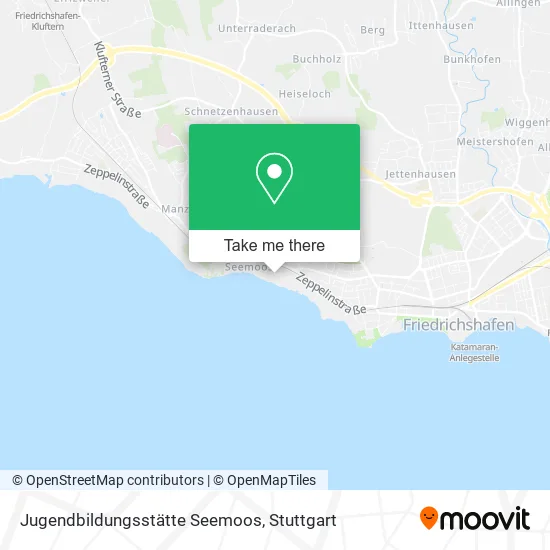Карта Jugendbildungsstätte Seemoos