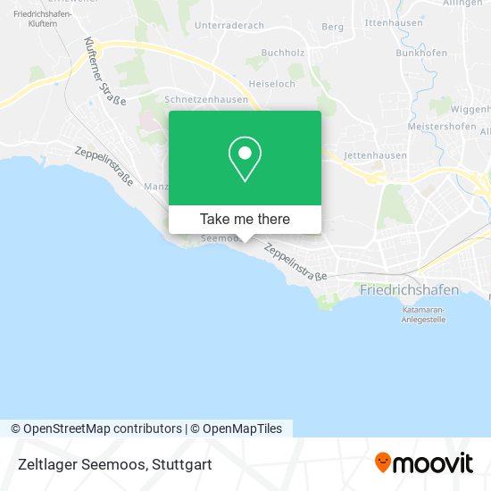 Карта Zeltlager Seemoos