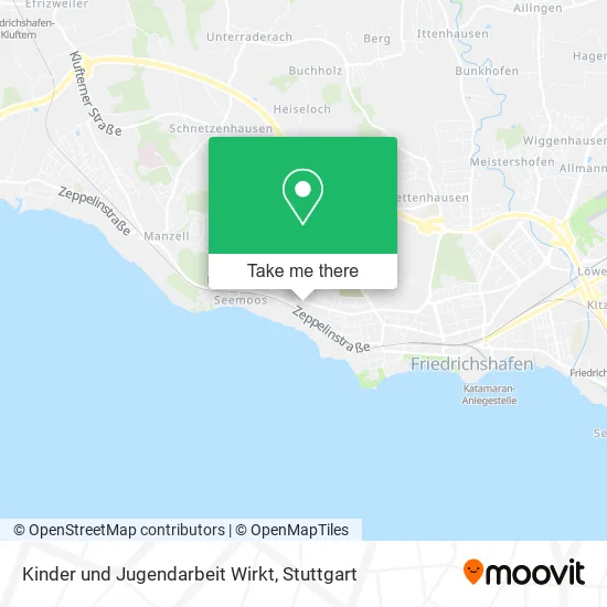 Карта Kinder und Jugendarbeit Wirkt